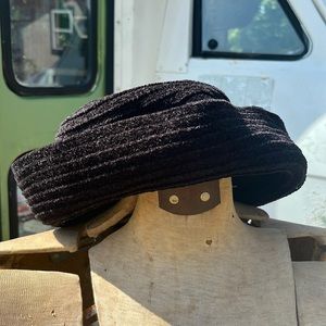 90s Black Bucket Hat